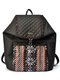 Рюкзак коричневий з орнаментом | 2913151