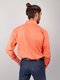 Рубашка оранжевая в полоску | 3108390 | фото 3