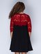 Платье черно-красное | 3086327 | фото 2