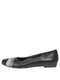 Туфлі чорні з двоколірним оздобленням | 289559 | фото 2