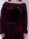 Сукня оксамитова фіолетова | 3202213 | фото 3