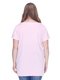 Блуза ніжно-рожева з асиметричним низом | 3246638 | фото 2