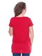 Блуза красная с асимметричным низом | 3234366 | фото 2