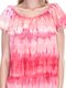 Блуза розовая в абстрактный принт | 3190717 | фото 3