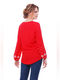 Блуза красная с вышивкой | 3302798 | фото 2