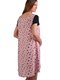 Платье розовое с принтом | 3340647 | фото 2