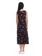 Сукня чорна з квітковим принтом | 3387691 | фото 2
