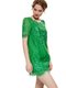Сукня яскраво-зелена з вишивкою | 3257622 | фото 2