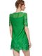 Сукня яскраво-зелена з вишивкою | 3257622 | фото 3