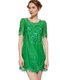 Сукня яскраво-зелена з вишивкою | 3257622 | фото 5
