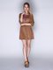 Сукня коричнева з вишивкою | 3010617 | фото 4