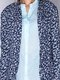Жакет синій в квітковий принт | 1899418 | фото 3