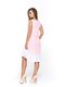 Сукня біло-рожева з принтом | 3474956 | фото 2