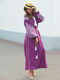 Платье фиолетовое с вышивкой | 3513275