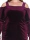 Платье бархатное фиолетовое | 3130160 | фото 3
