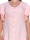 Блуза з льону персикового кольору | 3315335 | фото 3