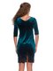 Сукня оксамитова смарагдового кольору | 3130132 | фото 2