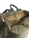 Рюкзак кольору хакі з принтом | 3567391 | фото 5