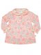 Блуза рожева в квітковий принт | 3540213