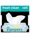 Дитячі вологі серветки Fresh Clean (64 шт.) | 3670137 | фото 2
