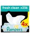 Дитячі вологі серветки Fresh Clean Quatro (256 шт.) | 3670139 | фото 2