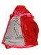 Куртка 2 в 1 красная лыжная на флисе | 3679505 | фото 3