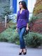 Блуза темно-фіолетова | 3692781 | фото 3