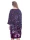 Сукня фіолетова в принт | 3733706 | фото 2