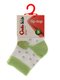 Шкарпетки біло-зелені | 3750268