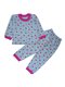 Пижама с начесом: лонгслив и брюки | 3765136