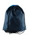 Рюкзак голубой с принтом | 2454068 | фото 5