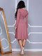 Платье цвета розовой дымки | 3876130 | фото 2