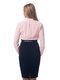 Блуза-боди бежево-розовая | 3880155 | фото 4