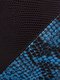 Клатч черно-синий с анималистическим принтом | 3895410 | фото 6