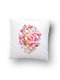 Подушка з яскравим принтом «Квіти» (45х45 см) | 3944403