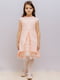 Платье персикового цвета | 3958940 | фото 2