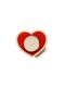 Свічник дерев'яний «Серце з написом Love» + свічка в подарунок | 3996426