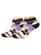 Шкарпетки фіолетові з принтом | 4029899