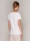Блуза біла з бантиком | 371079 | фото 2