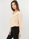 Блуза персикового цвета | 4071528 | фото 2