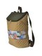 Рюкзак бежево-коричневый с принтом | 3712410 | фото 3