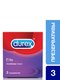 Презервативы тонкие латексные со смазкой Durex №3 Elite | 3874065