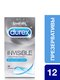 Презервативи ультратонкі латексні зі змазкою Durex № 12 Invisible | 3874078