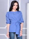 Блуза синя | 4112905 | фото 4