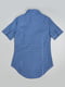 Рубашка с синяя в клетку | 4086089 | фото 2