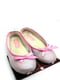 Тапочки-балетки серебристо-розовые | 4112380 | фото 2