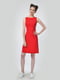 Платье красно-синее с контрастными вставками | 4142242 | фото 2