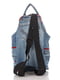 Рюкзак цвета темного джинса | 4067845 | фото 3