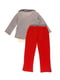 Комплект на флісі: жакет, реглан і штани | 3877579 | фото 2