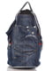 Рюкзак цвета темного джинса | 4092955